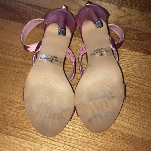 Liliana Rose Pink Heels - Picture 3 of 4